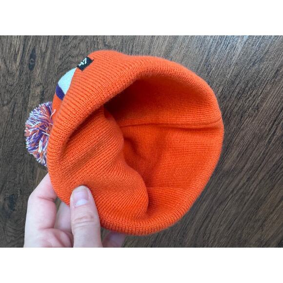 Clemson Tigers Paw Pom Pom Beanie Hat - Picture 3 of 3